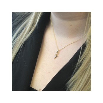 Spiral Pendants - Gold and Crystal