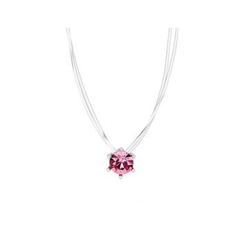 Lot de 2 Pendentifs Invisibles - Argenté et Rose
