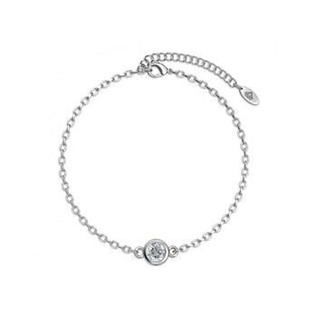 Bracelets Birth Stone - Argenté, cristal et violet