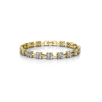 Sweet Bracelet - Gold and Crystal