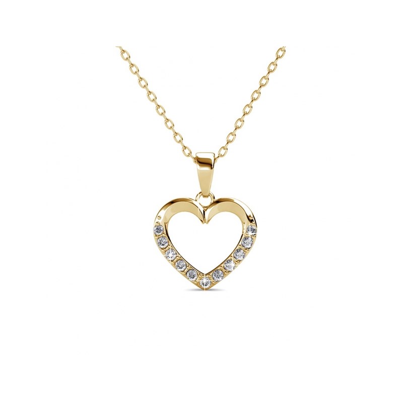 Pendentifs Lovett - Doré et Cristal - vue 2