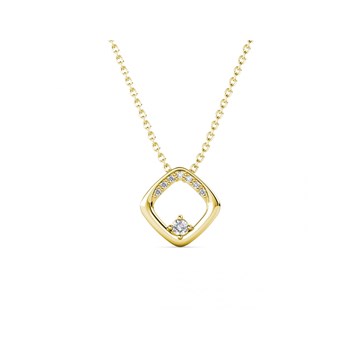 Adelise Pendants - Gold and Crystal