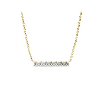 Pendant Myriad Birthe Stone - Gold and Crystal