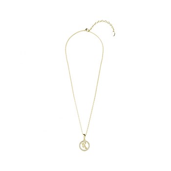 Pendentif Zodiaque Sagitaire - Doré et Cristal