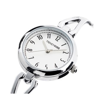 Mariette  - Montre femme - Analogique 3 aiguilles - Bracelet argenté - Cadran blanc