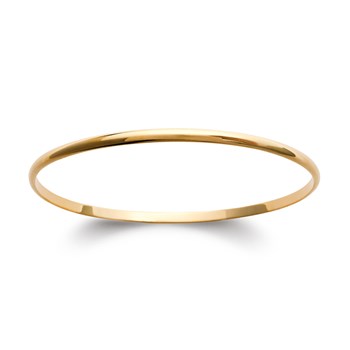Bracelet jonc Brillaxis plaqué or