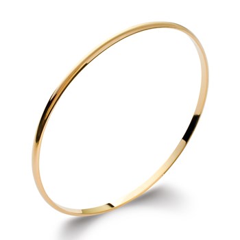 Bracelet jonc Brillaxis plaqué or