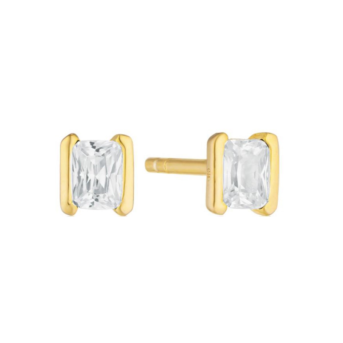 Boucles d'oreille puce Sif Jakobs ROCCANOVA PICCOLO
argent plaqué or et oxyde