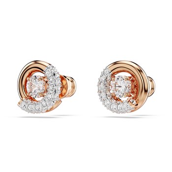 Clous d'oreilles Swarovski Dextera rosés