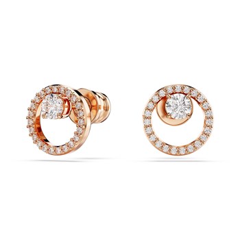 Clous d'oreilles Swarovski Constella rosés