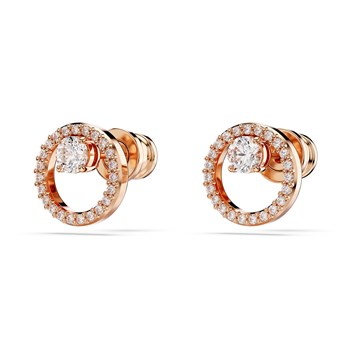 Clous d'oreilles Swarovski Constella rosés