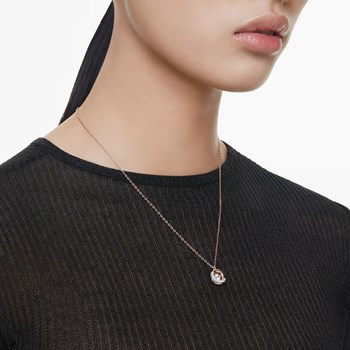 Pendentif Swarovski Dextera rosé