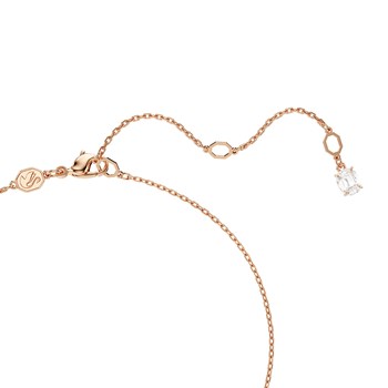 Pendentif Swarovski Stilla rosé format carré