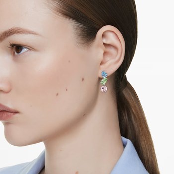 Boucles d'oreilles Swarovski Gema multicolores