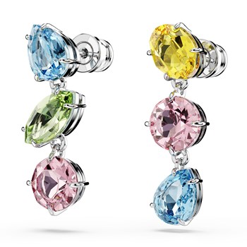 Boucles d'oreilles Swarovski Gema multicolores