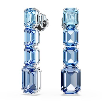 Boucles d'oreilles Swarovski Millenia bleues