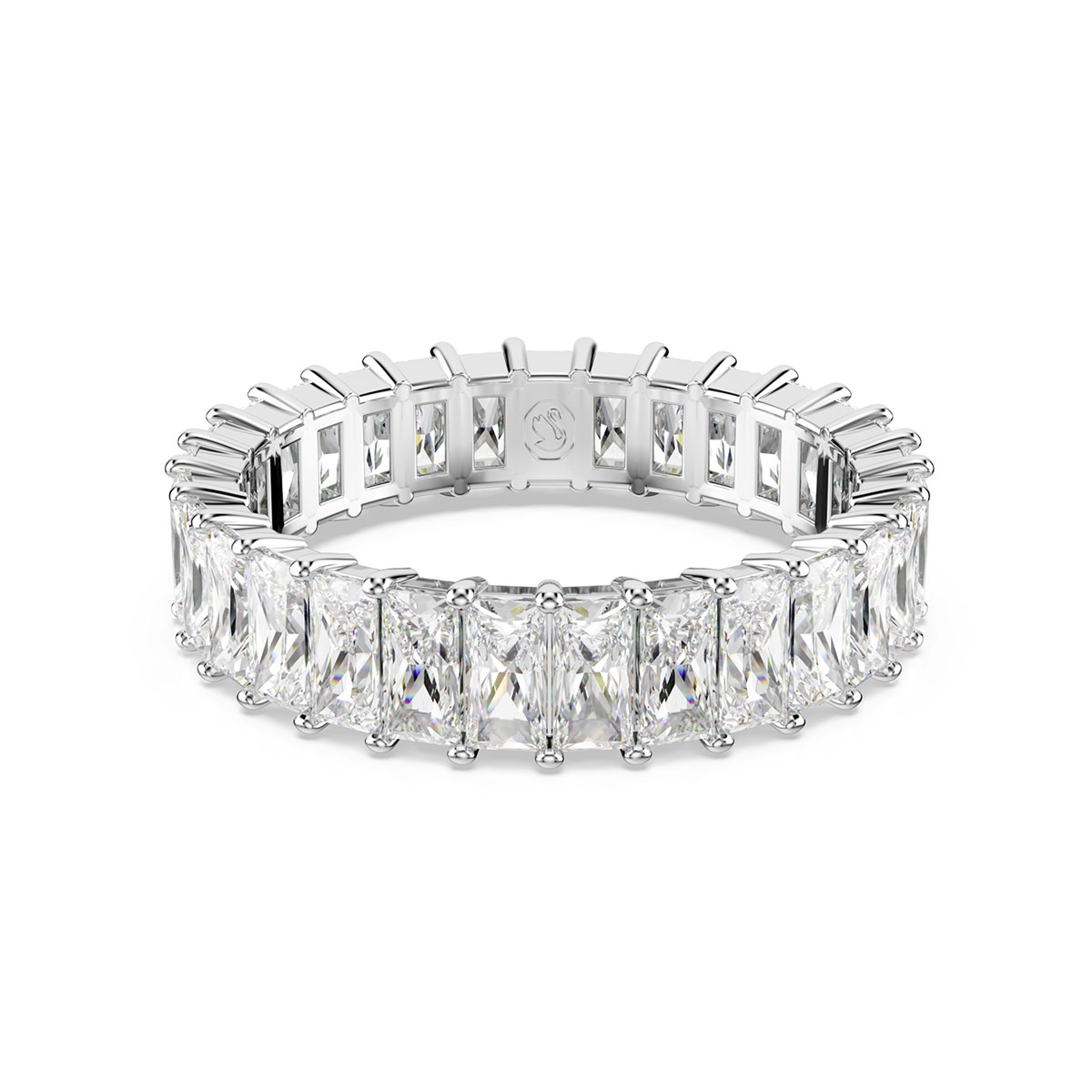 Bague Swarovski Matrix blanche 58 - vue 5