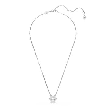 Collier Swarovski Idyllia fleur blanche