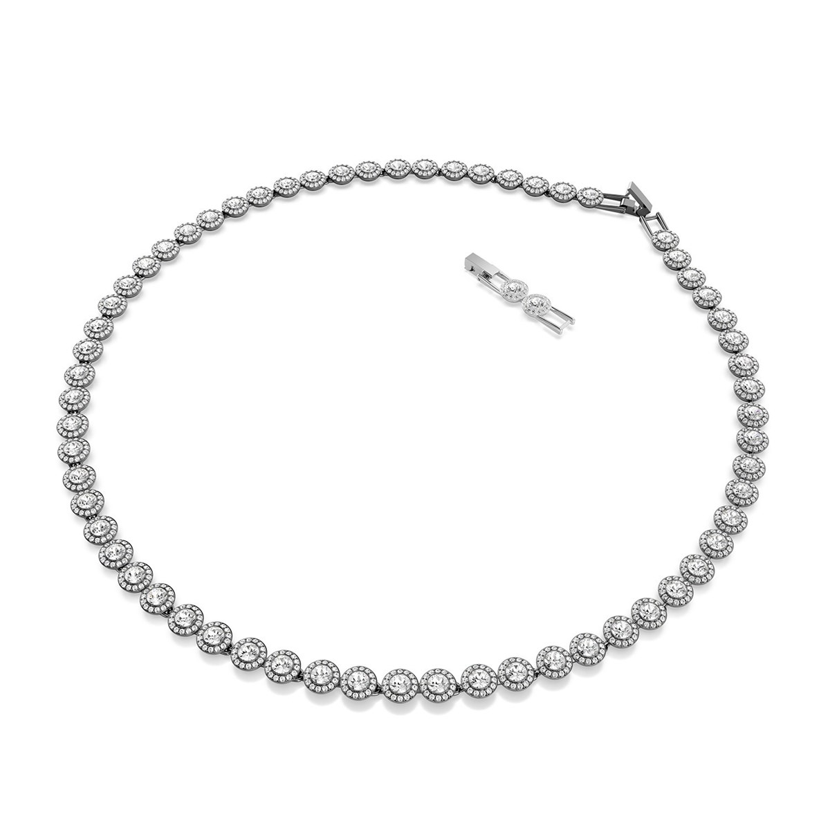 Collier Swarovski Una argenté - vue 3
