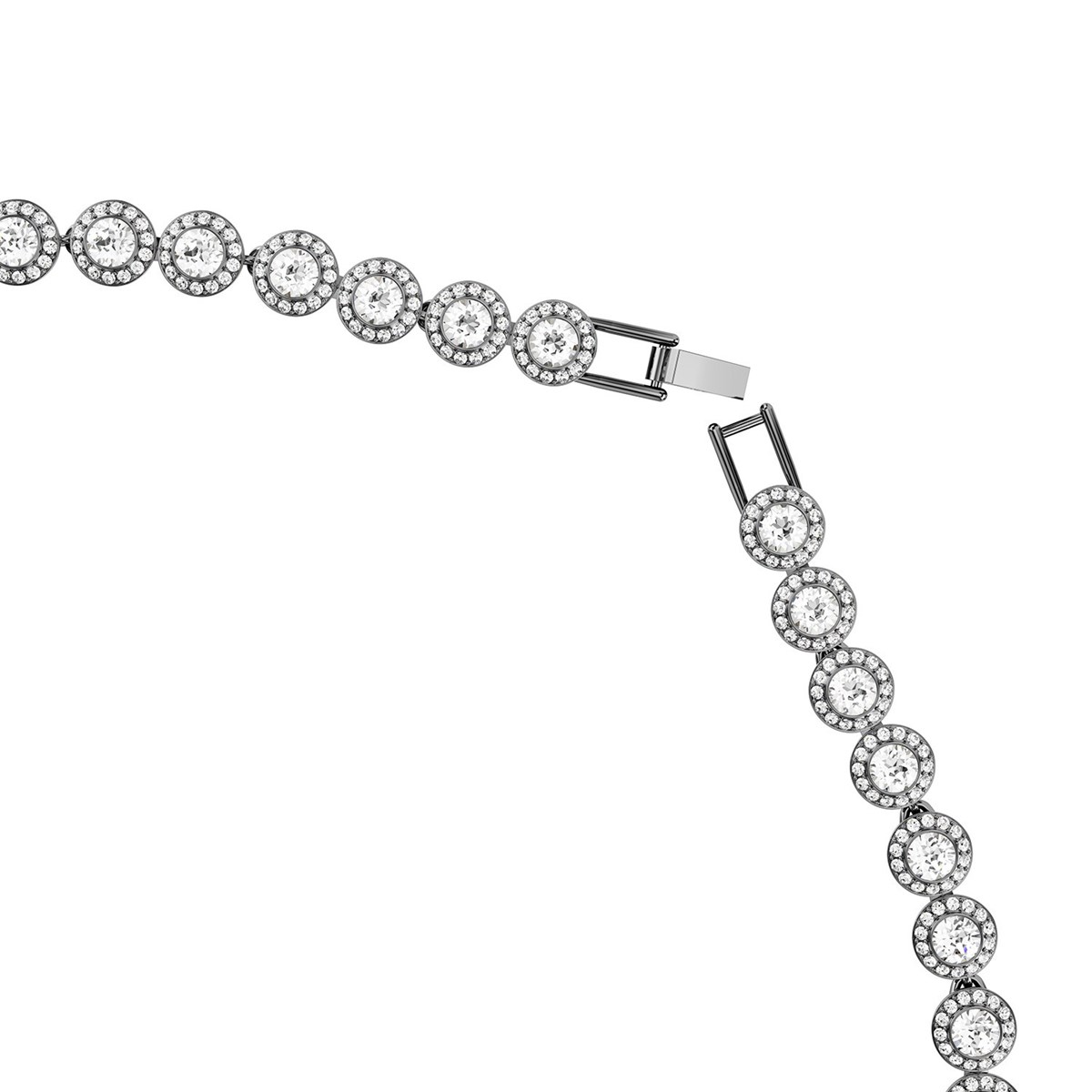 Collier Swarovski Una argenté - vue 4