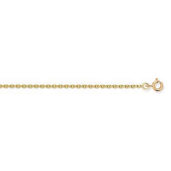 Chaine Brillaxis maille forçat or jaune 9 carats
1.6 mm