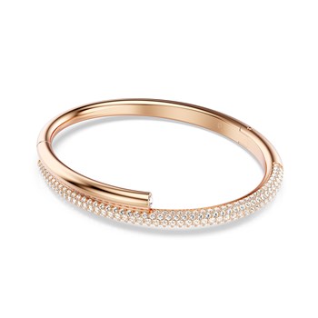 Bracelet jonc Swarovski Dextera rosé M