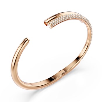 Bracelet jonc Swarovski Dextera rosé M