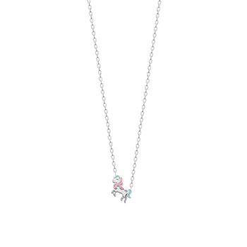 Collier Brillaxis enfant licorne colorée
argent rhodié