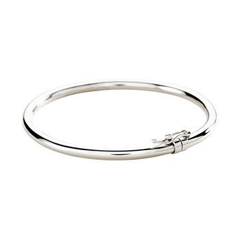 Bracelet jonc Agatha Lisa argent lisse