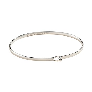 Bracelet jonc Agatha Bangle argent rhodié