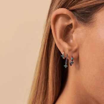 Set de 3 piercings Agatha Beloved multicolore