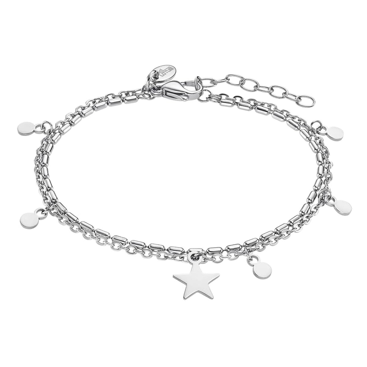 Bracelet Lotus Style double rang pampilles