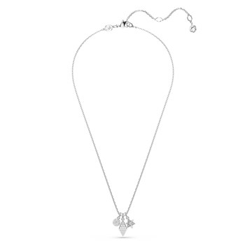 Collier Swarovski Dextera étoile, sphère et losange