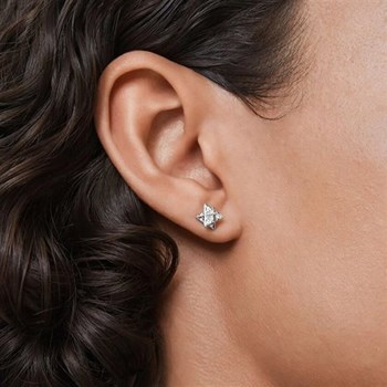 Clous d'oreilles Swarovski Dextera étoile