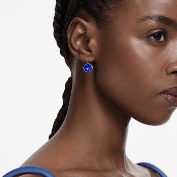 Boucles d'oreilles Swarovski Bella bleues