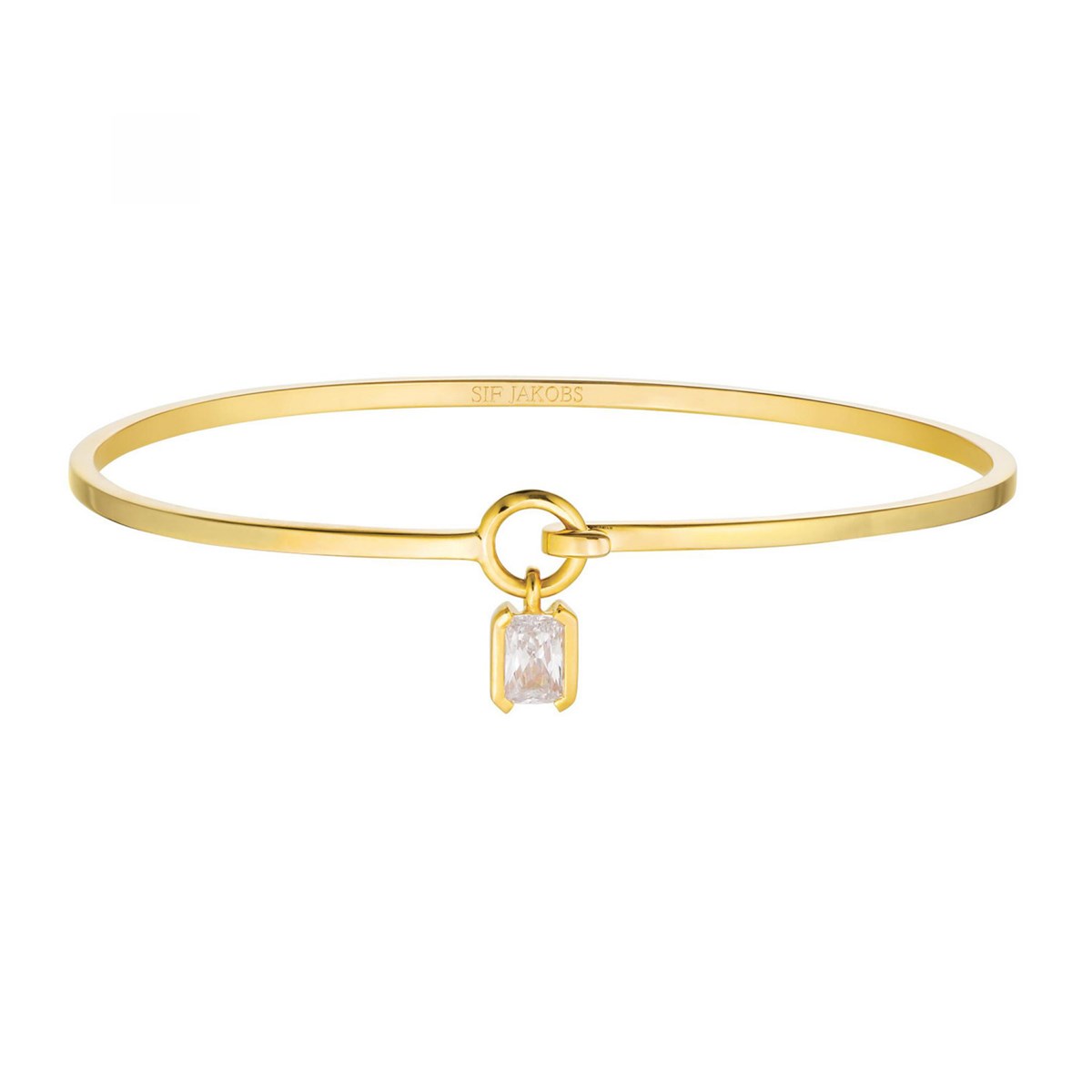 Bracelet Sif Jakobs Roccanova argent plaqué or_x000D_
pampille en oxyd ed e zirconium