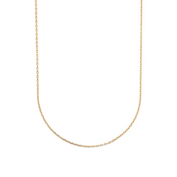 Chaine Brillaxis maille forçat plaqué or 1.9 mm