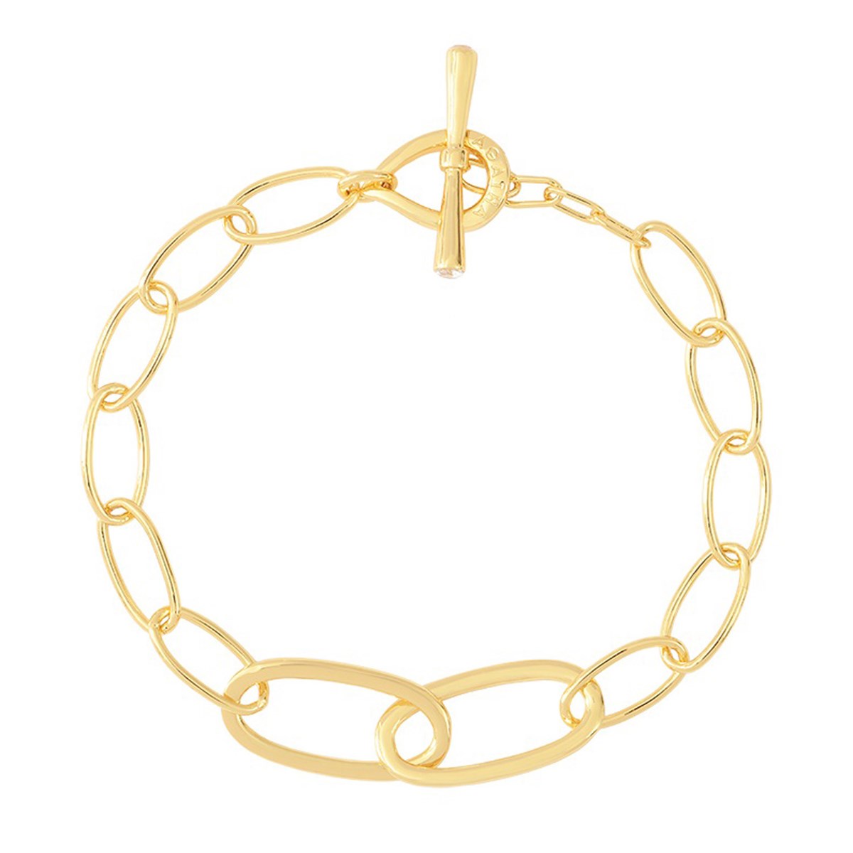 Bracelet Agatha Chain doré