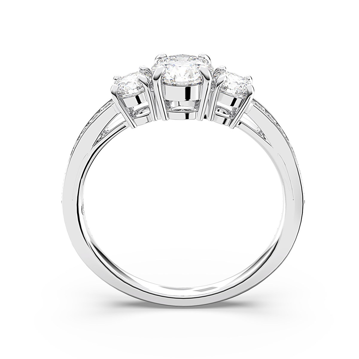 Bague Swarovski Attract Trilogy_x000D_
Taille 55 - vue 3