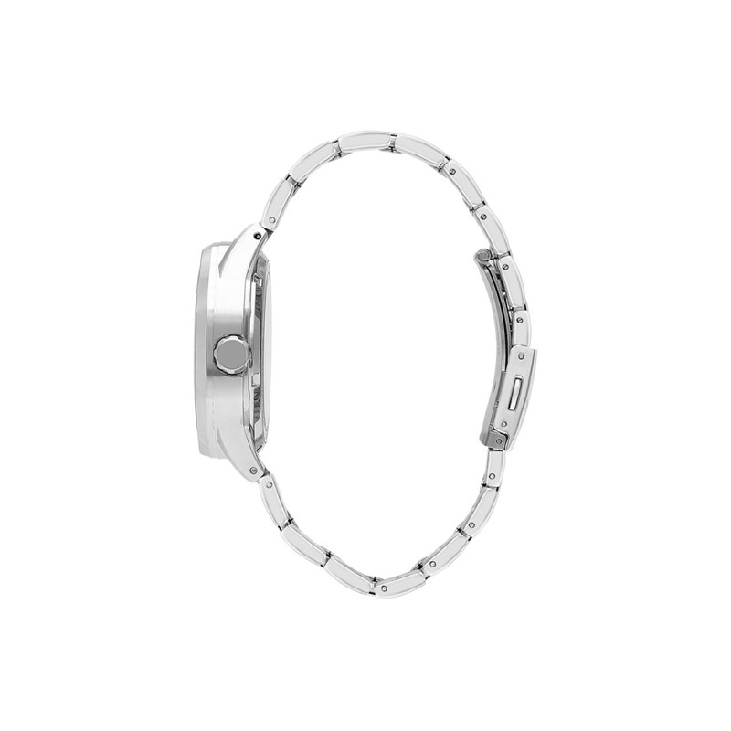 Montre Homme - Bracelet en métal argenté - Analogique - vue 2