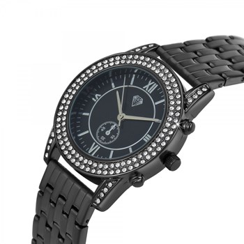 Montre Elyssa élégante ornée de Cristaux scintillants SC Crystal