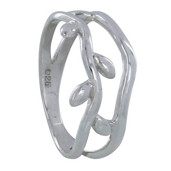 Bague Argent 925 Laurier