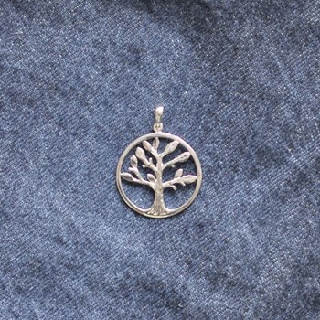 Pendentif en Argent 925 Arbre de la Vie