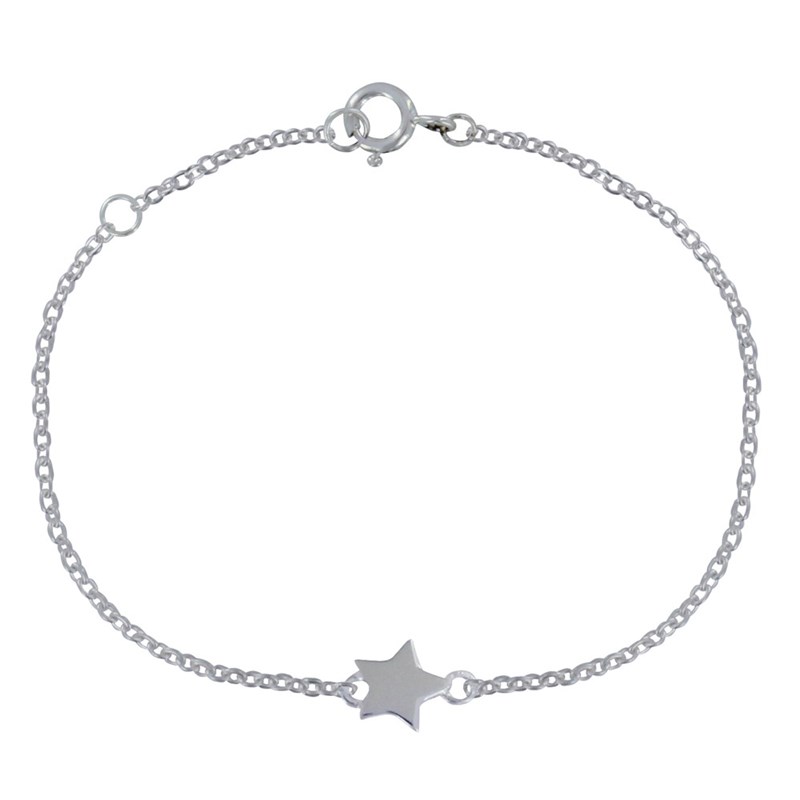 Bracelet Argent 925 Mini Étoile