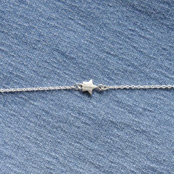 Bracelet Argent 925 Mini Étoile