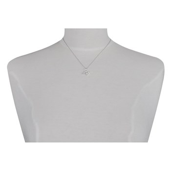 Pendentif Argent 925 Coeur et Ailes d'Ange - Petit Modèle