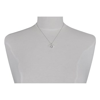 Pendentif Argent 925 Coeur et Ailes d'Ange