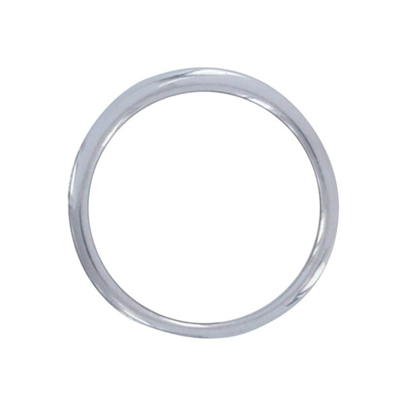 Bague Argent 925 Trois Rectangles de Nacre Ivoire - vue 2