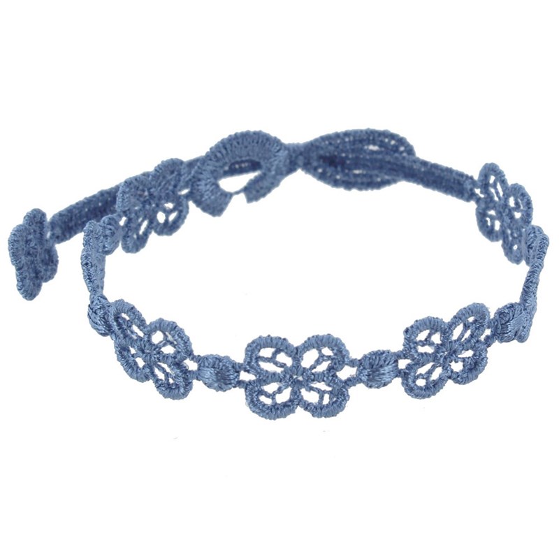 Cruciani Bracelet Dentelle Happy Couleur Acier