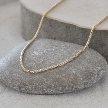 Chaine en Plaqué Or 1mm Maille Vénitienne